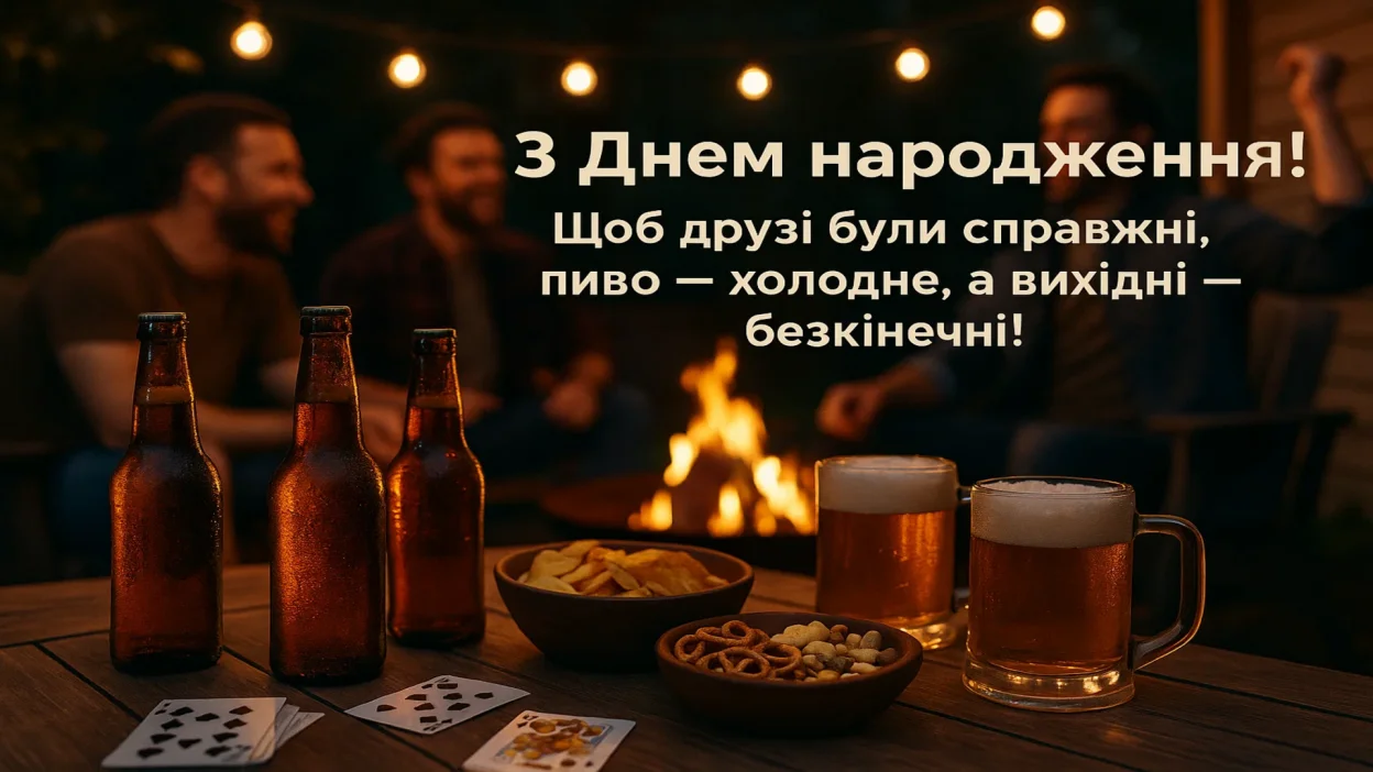 Чоловіку привітання з днем народження хлопця