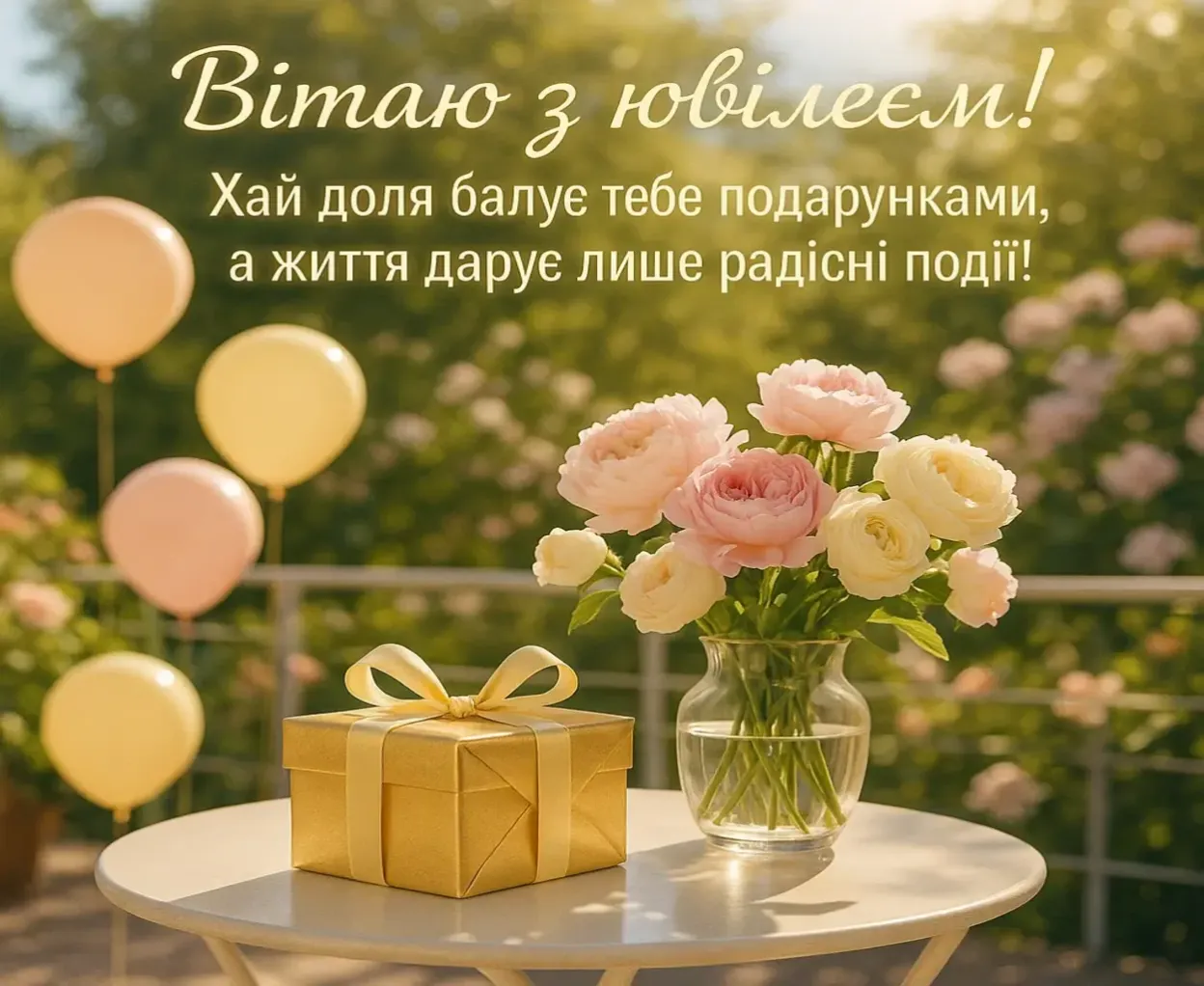 Оригінальне привітання з 50 річчям