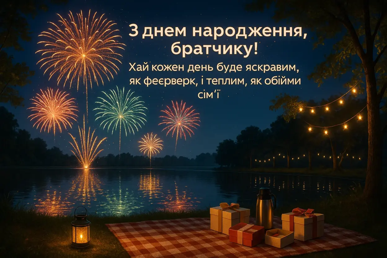 Привітання з днем народження рідного брата від сестри