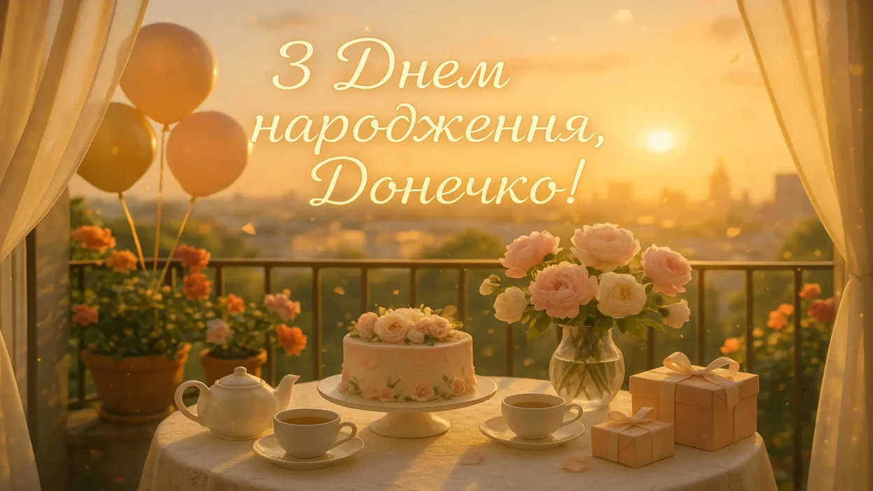Привітання з днем народження доньці