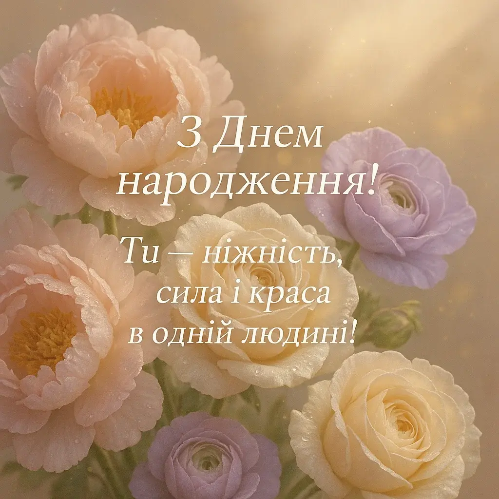 Привітання з днем народження дівчині своїми словами, до сліз
