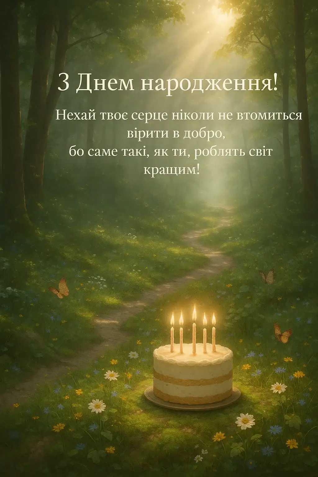 Привітання з днем народження дівчині своїми словами, до сліз