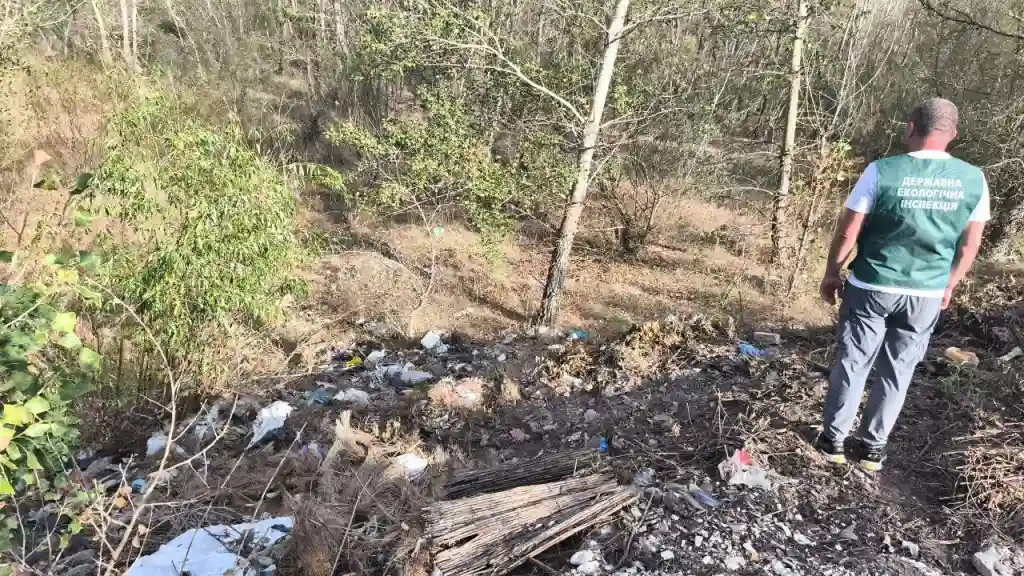 У Запоріжжі виявили стихійне звалище у спальному районі