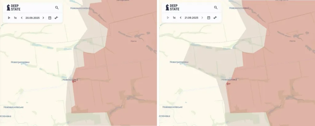 Окупанти просунулися біля Новоіванівки на Запоріжжі та Новомиколаївки на Дніпропетровщині – Deep State