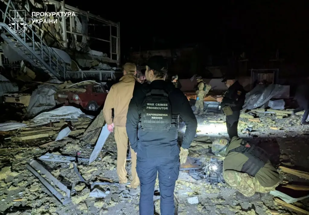 Прокуратура відкрила справу через нічну атаку дронами по Запоріжжю