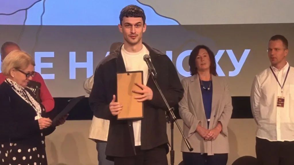 Режисер з Енергодара Владислав Каленський отримав нагороду на кінофестивалі “Svitlo”