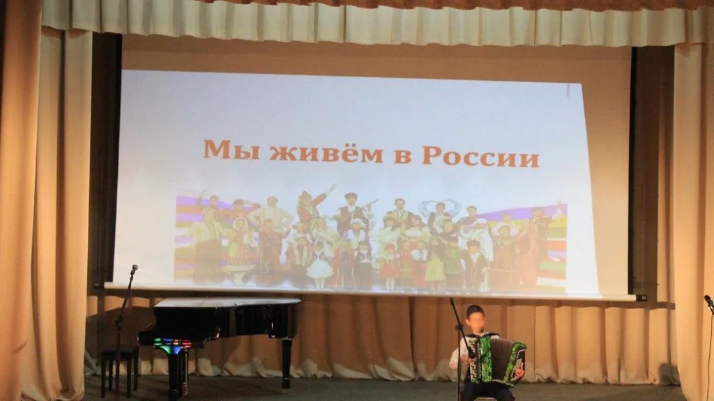 Росіяни відзначили “день возз’єднання” на окупованій частині Запорізької області