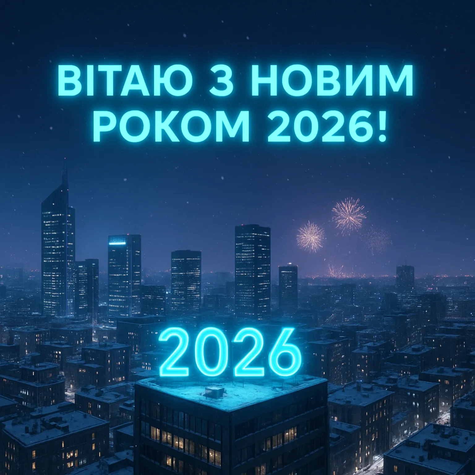 Привітання з новим роком 2026