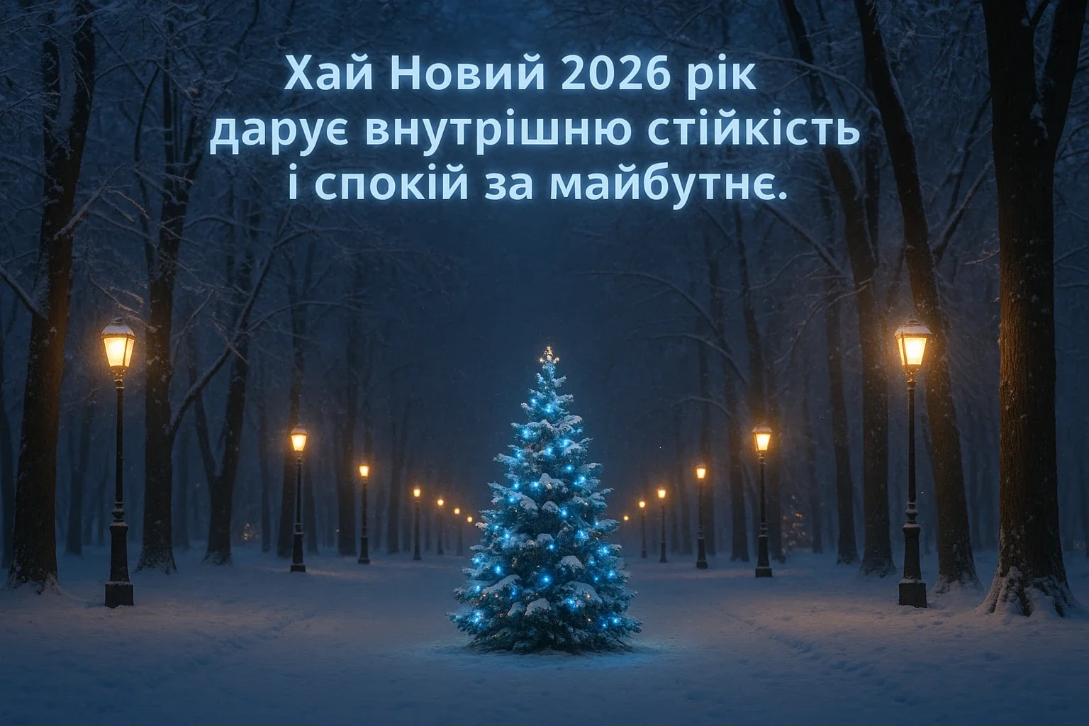 Привітання з новим роком 2026