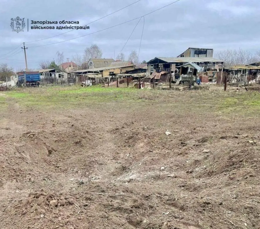 Три КАБи по селу на Запоріжжі: авіаудар пошкодив житло та електромережі