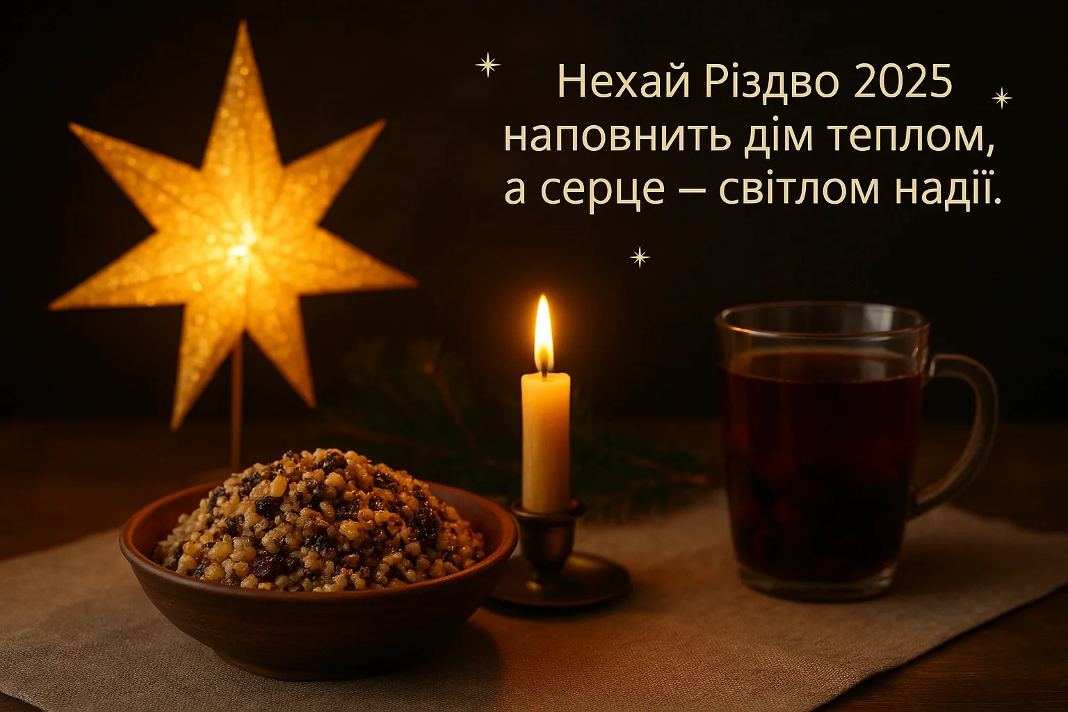 Привітання з різдвом 2025