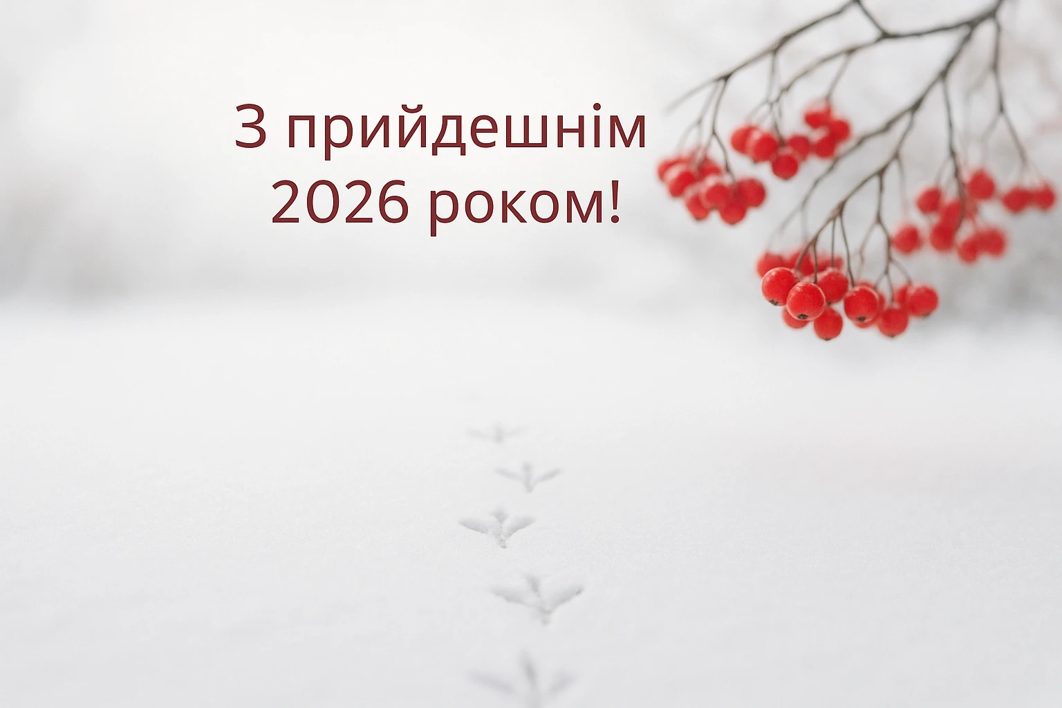 Привітання з прийдешнім новим роком 2026 Привітання з прийдешнім новим роком 2026