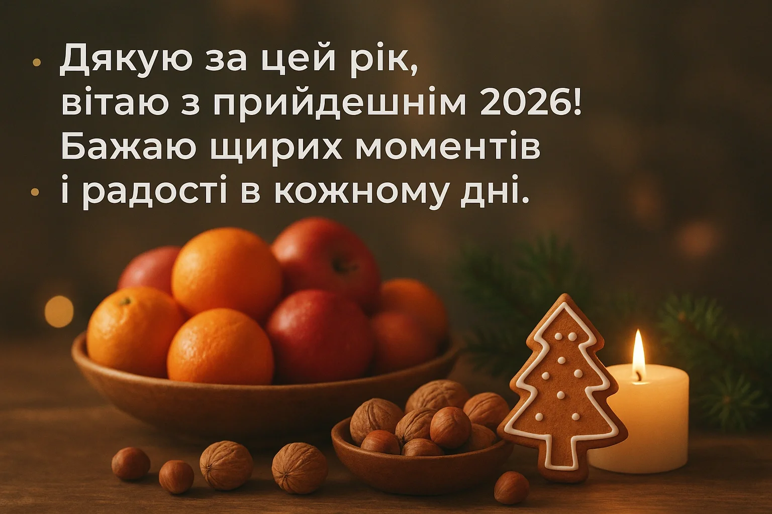 Привітання з прийдешнім новим роком 2026 Привітання з прийдешнім новим роком 2026