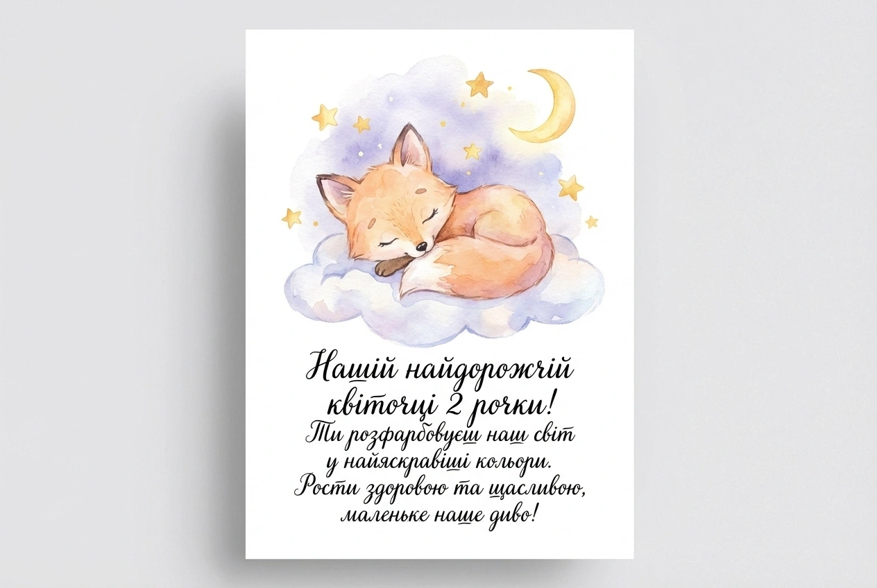з днем народження донечки 2 роки