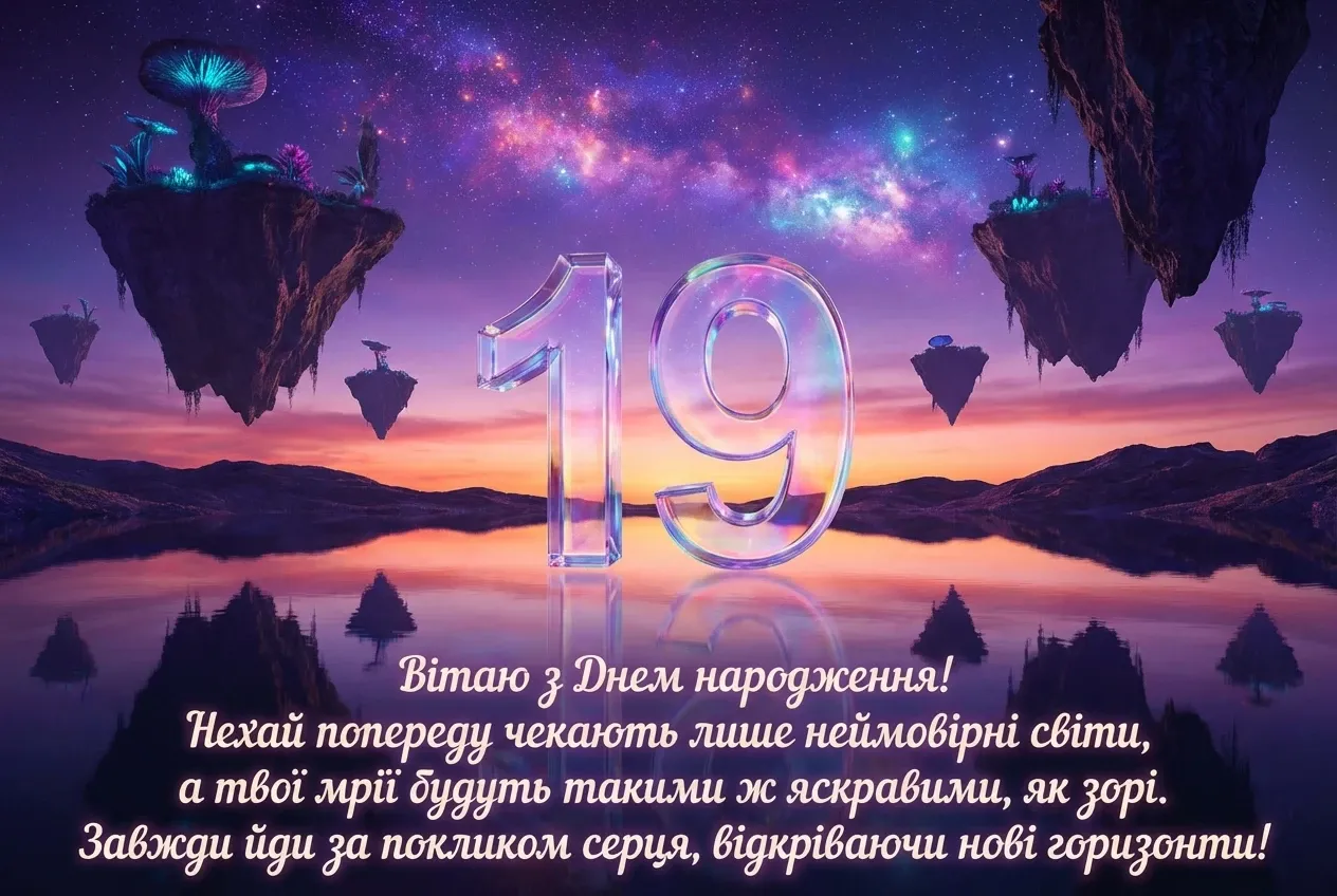 з днем народження 19 років хлопцю