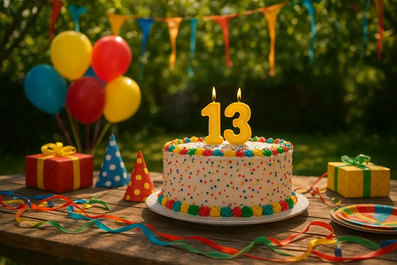 Привітання з днем народження для хлопчика на 13 років