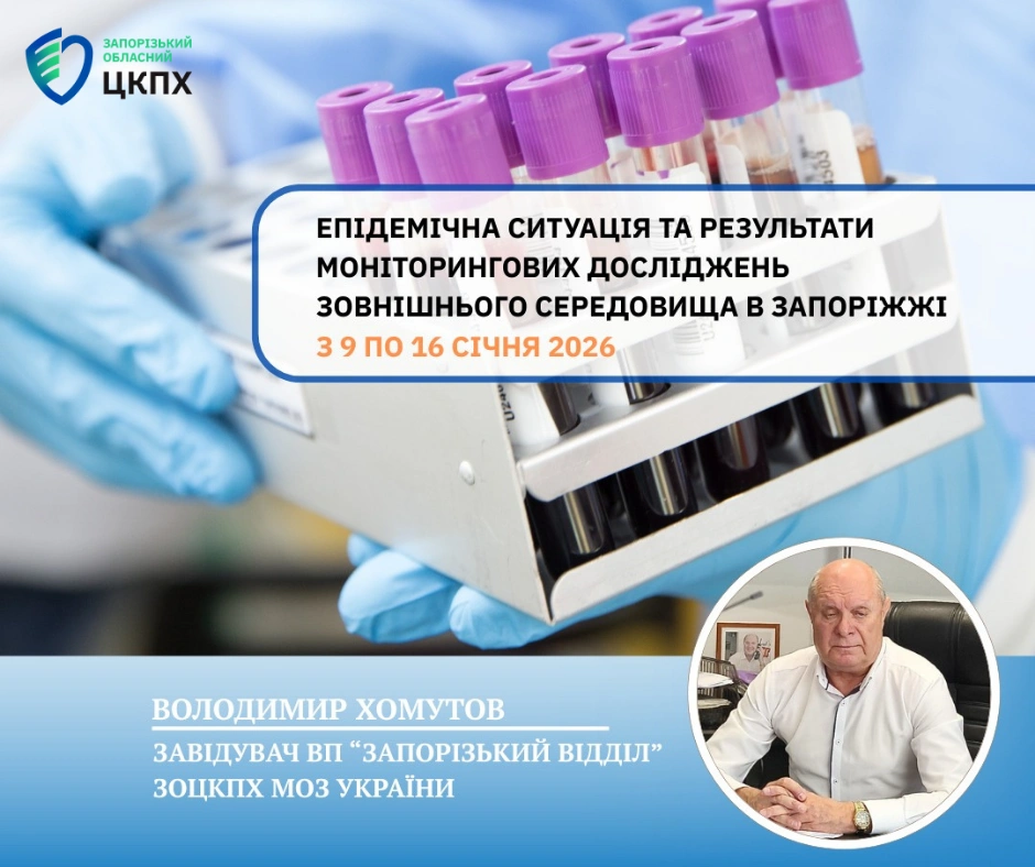 У Запоріжжі зростає кількість хворих на ГРВІ: фіксують випадки грипу і коронавірусу