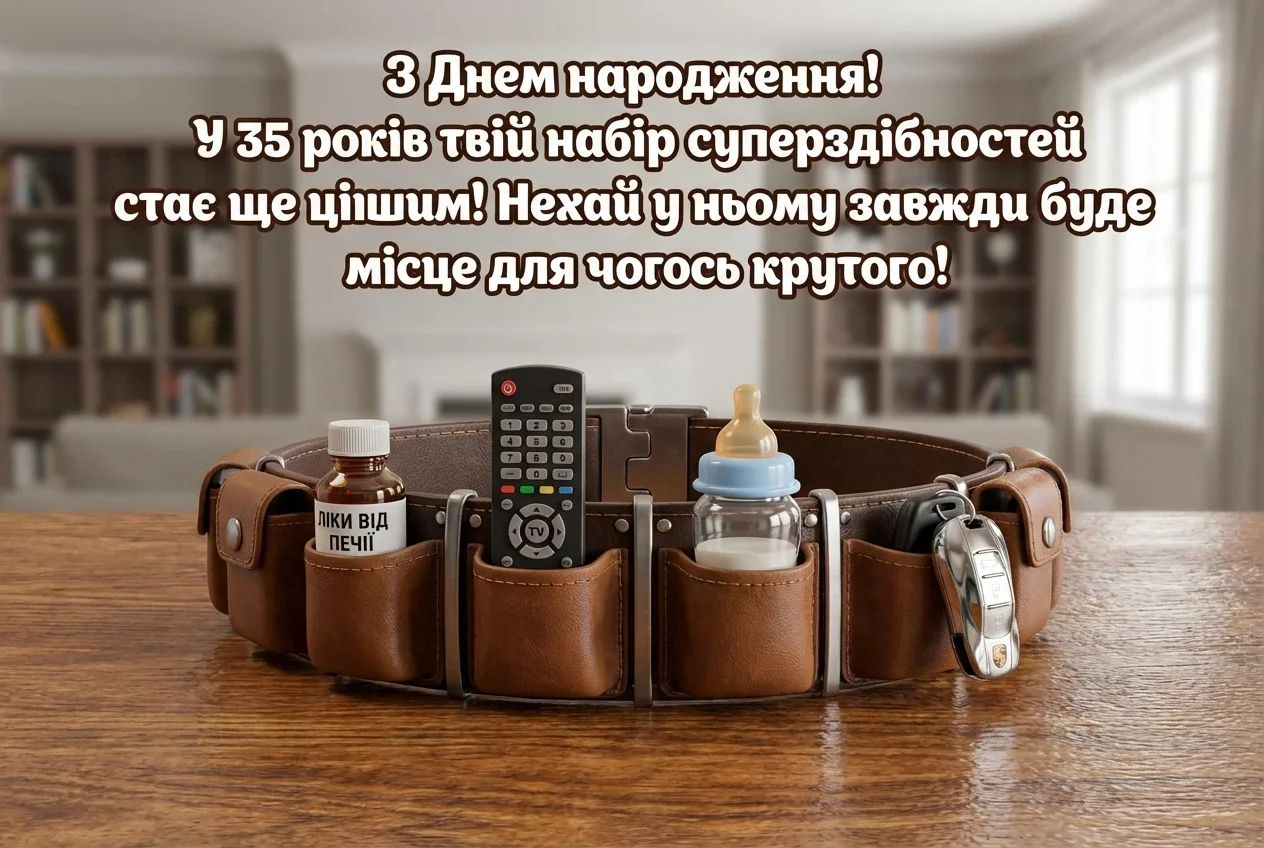 привітання з ювілеєм 35 років мужчині прикольні
