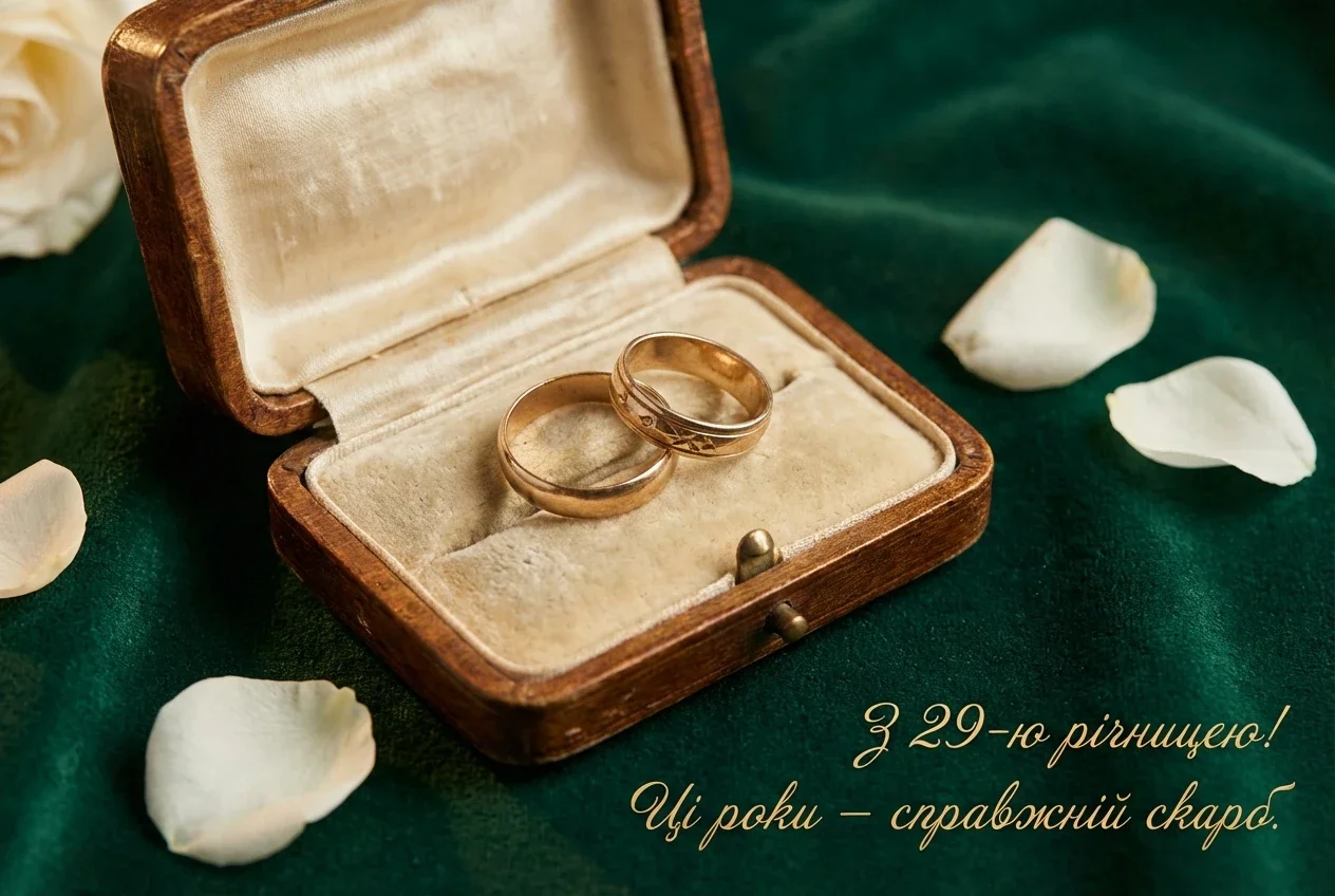 29 років весілля