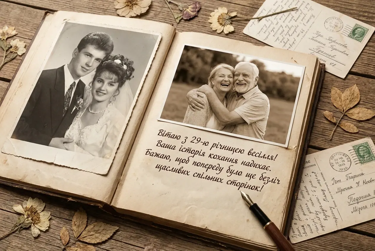 29 років весілля