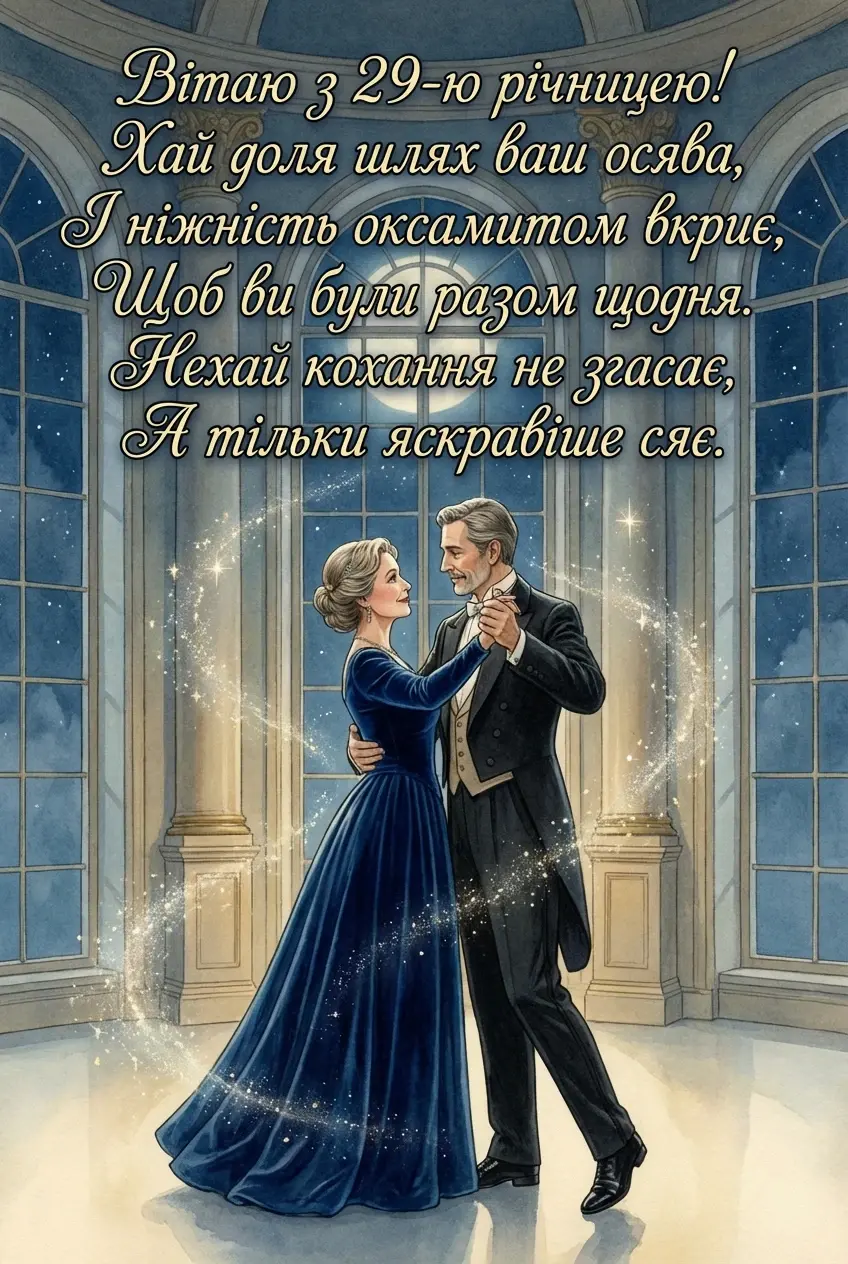 29 років весілля