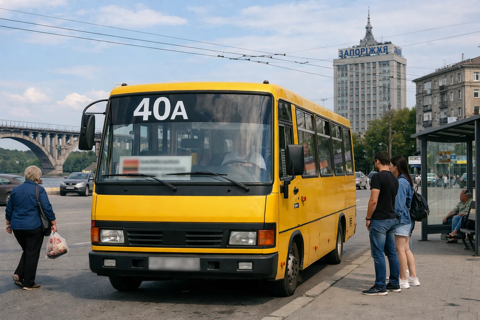 Маршрутка 34 Запоріжжя