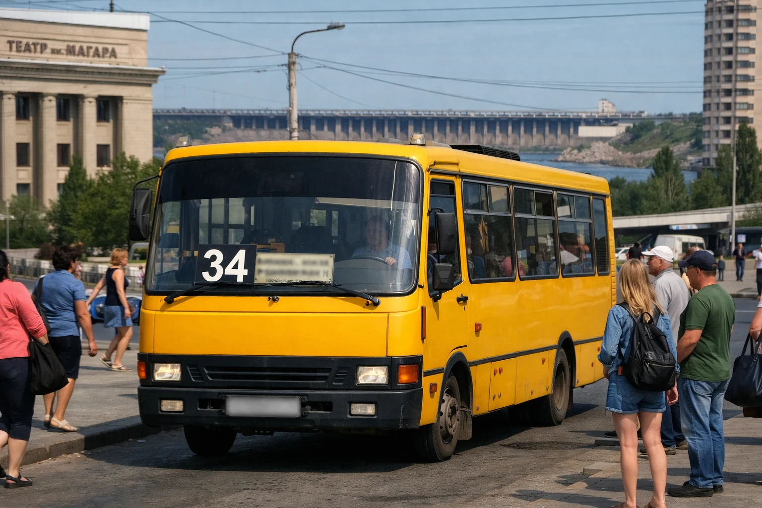 Маршрутка 34 Запоріжжя
