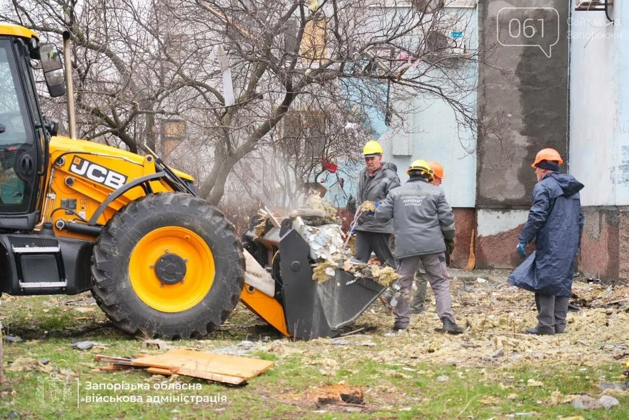 Мешканці пошкодженої багатоповерхівки в Запоріжжі отримають фінансову допомогу на оренду