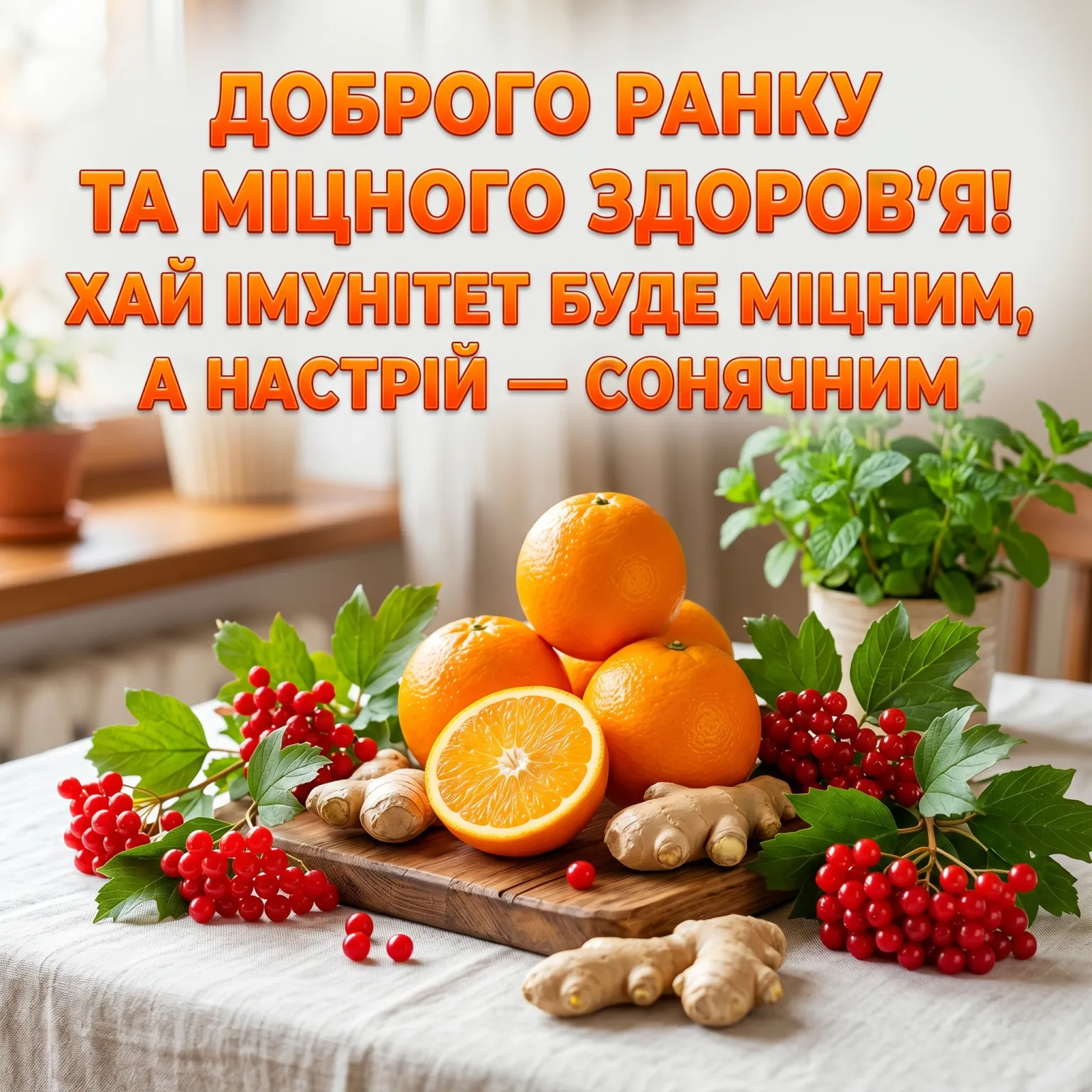 Доброго ранку та міцного здоров’я: душевні листівки для теплого початку дня