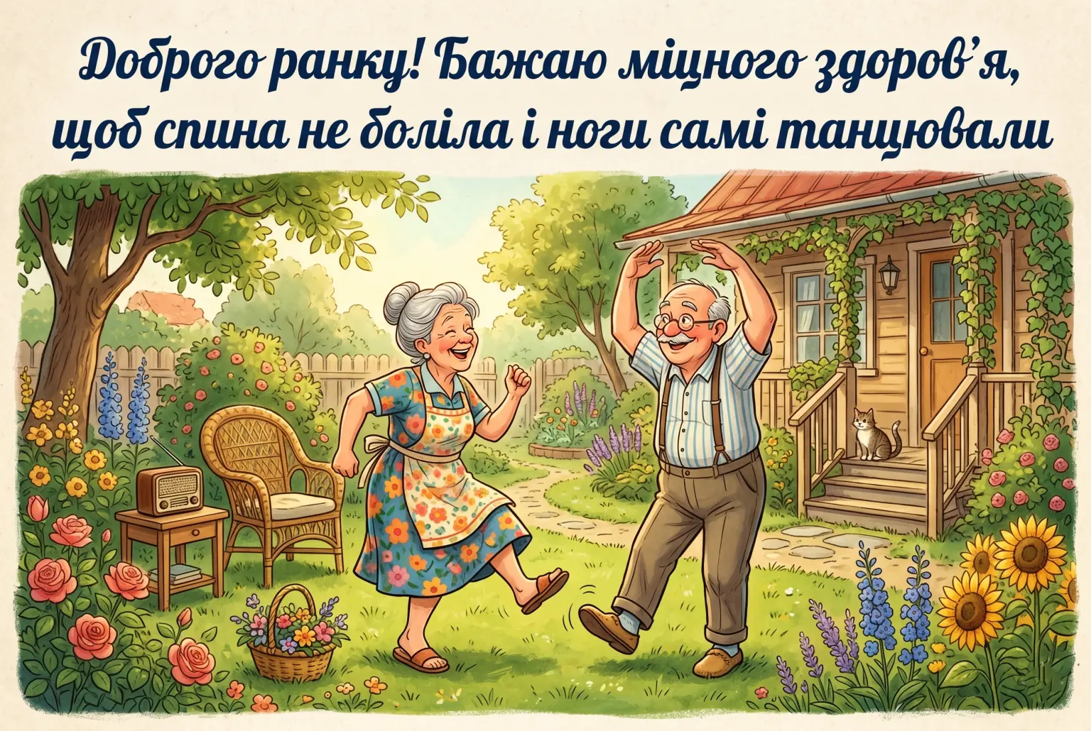 Доброго ранку та міцного здоров’я: душевні листівки для теплого початку дня