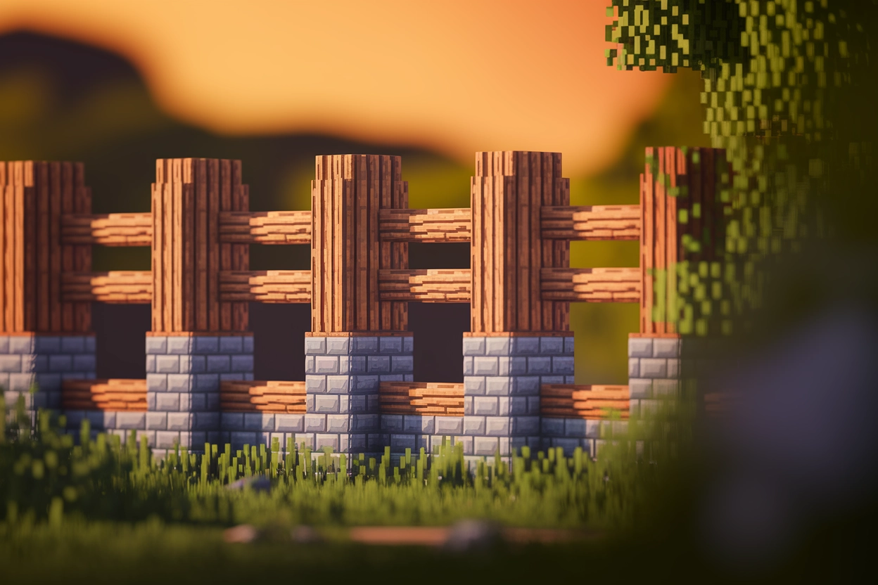 Створення паркану в Minecraft: як утримувати тварин та захищатися від мобів