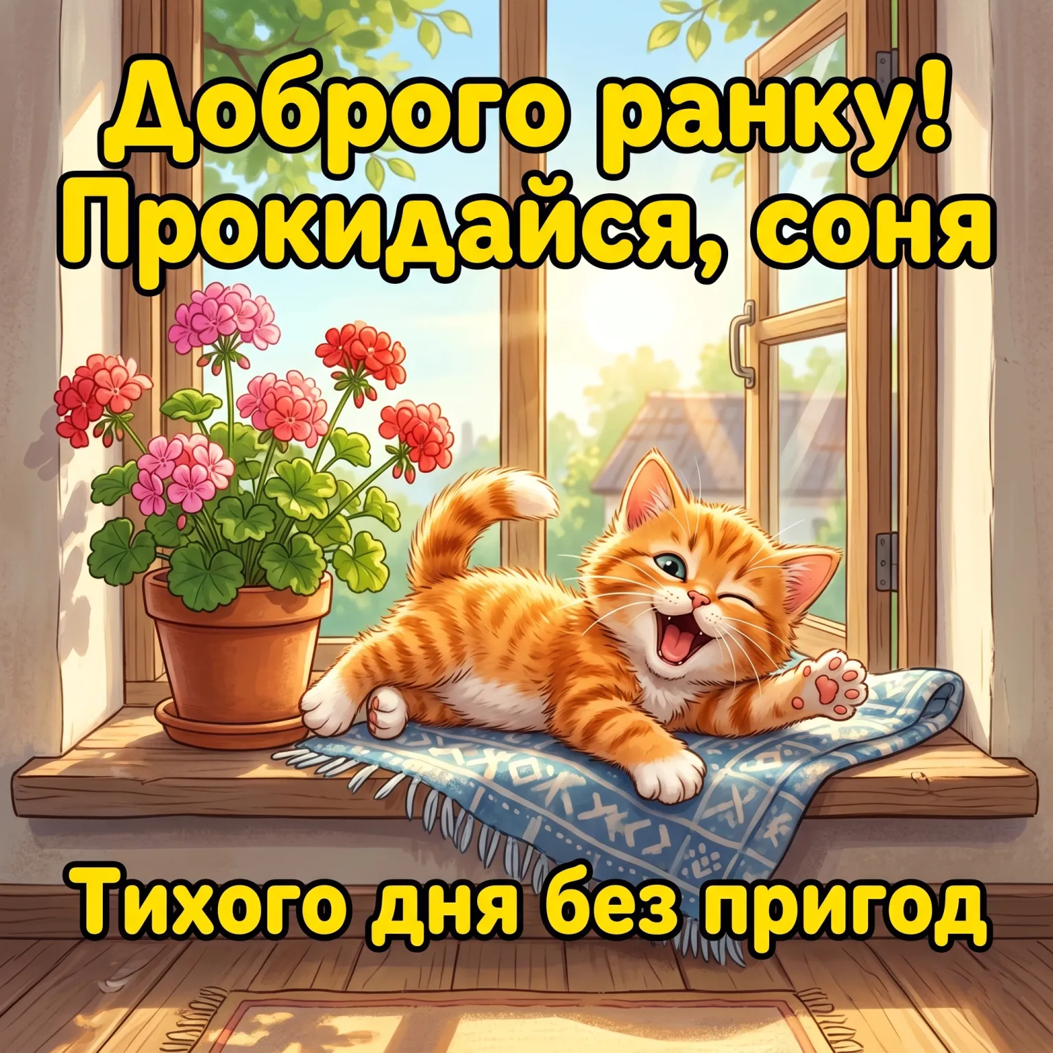 Листівки для мирного, доброго ранку та тихого дня: душевна добірка українською