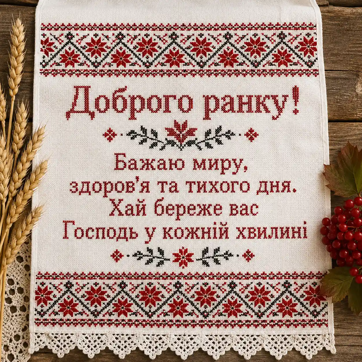 Листівки для мирного, доброго ранку та тихого дня: душевна добірка українською