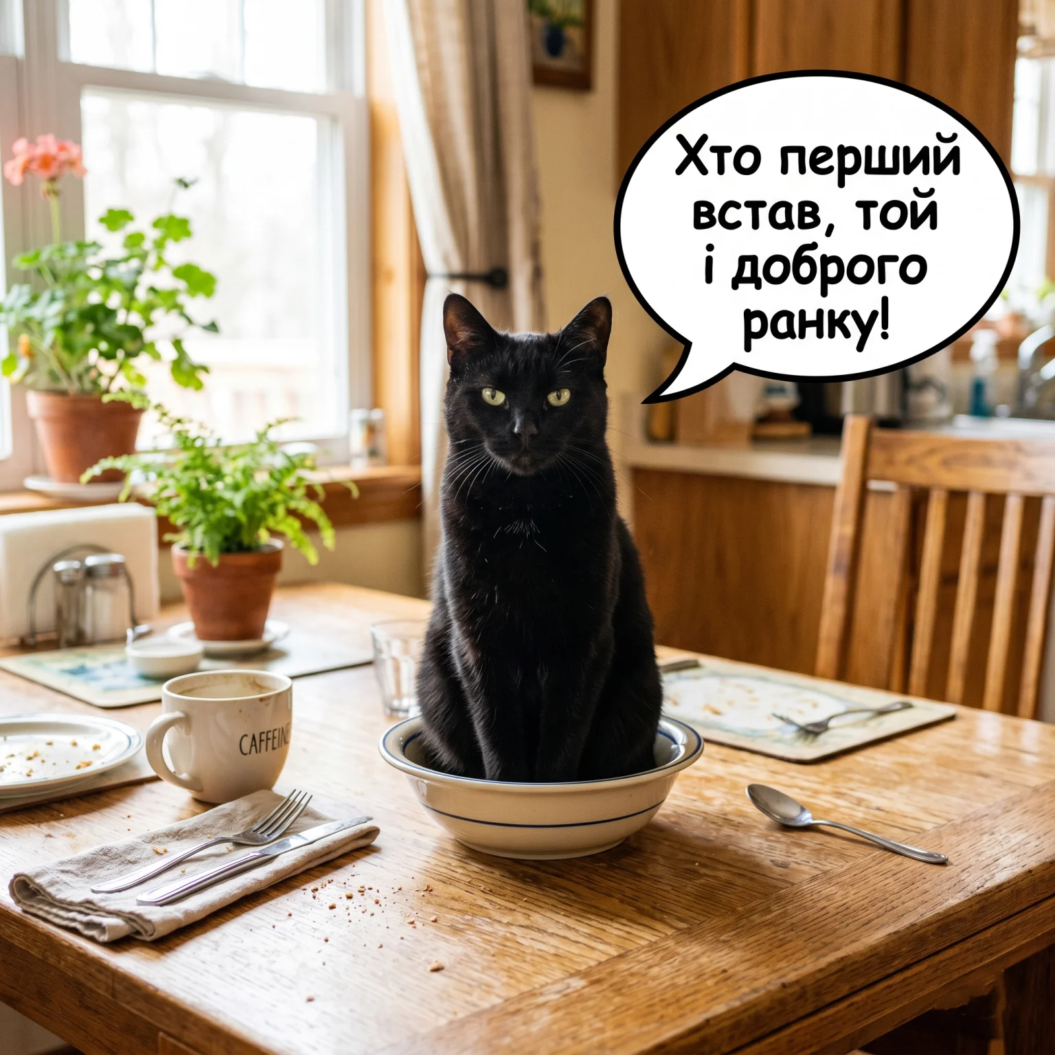 Найкращі картинки доброго ранку з котиками: душевна добірка для гарного настрою