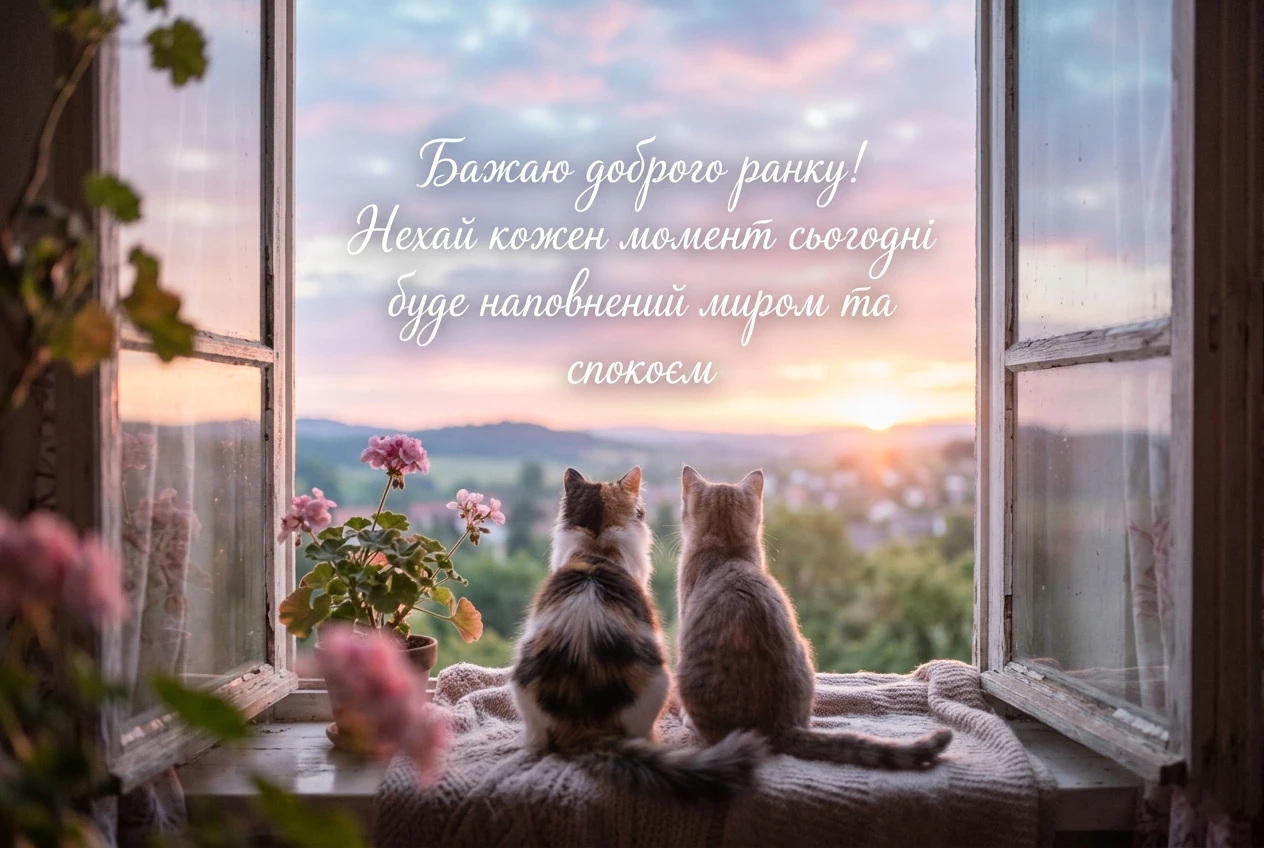 Найкращі картинки доброго ранку з котиками: душевна добірка для гарного настрою