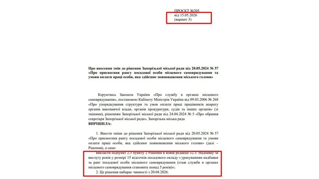 Фінансовий скандал у мерії Запоріжжя: Регіна Харченко відкликала рішення про власні надбавки