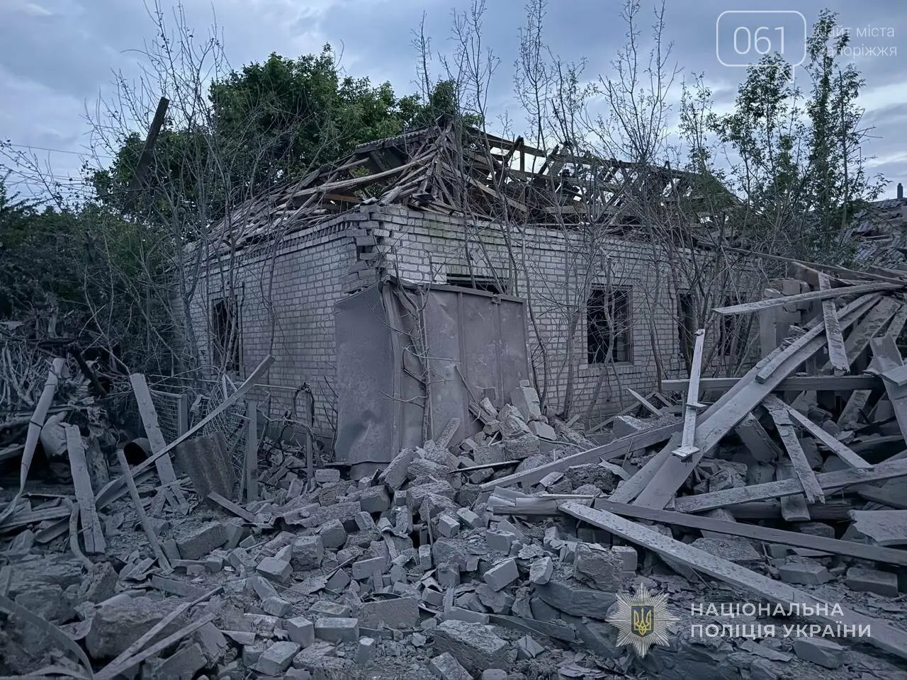 Смертоносні обстріли Запорізької області: поліція задокументувала наслідки чергових російських ударів