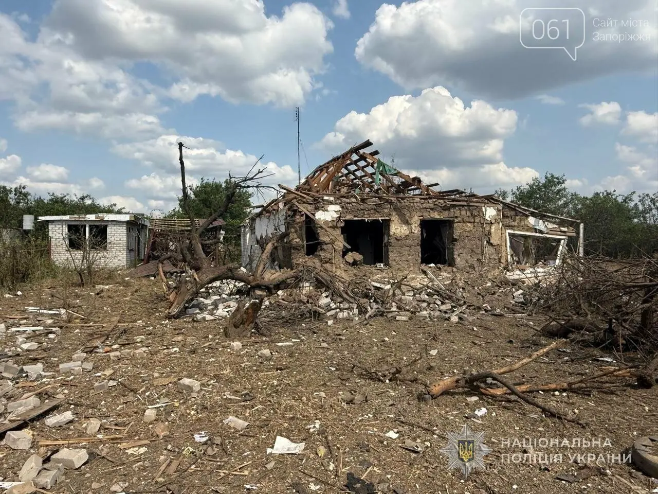 Смертоносні обстріли Запорізької області: поліція задокументувала наслідки чергових російських ударів