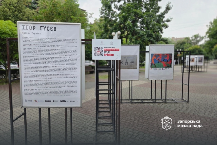 Творчість воїна з Одеси прикрасила вулиці Запоріжжя