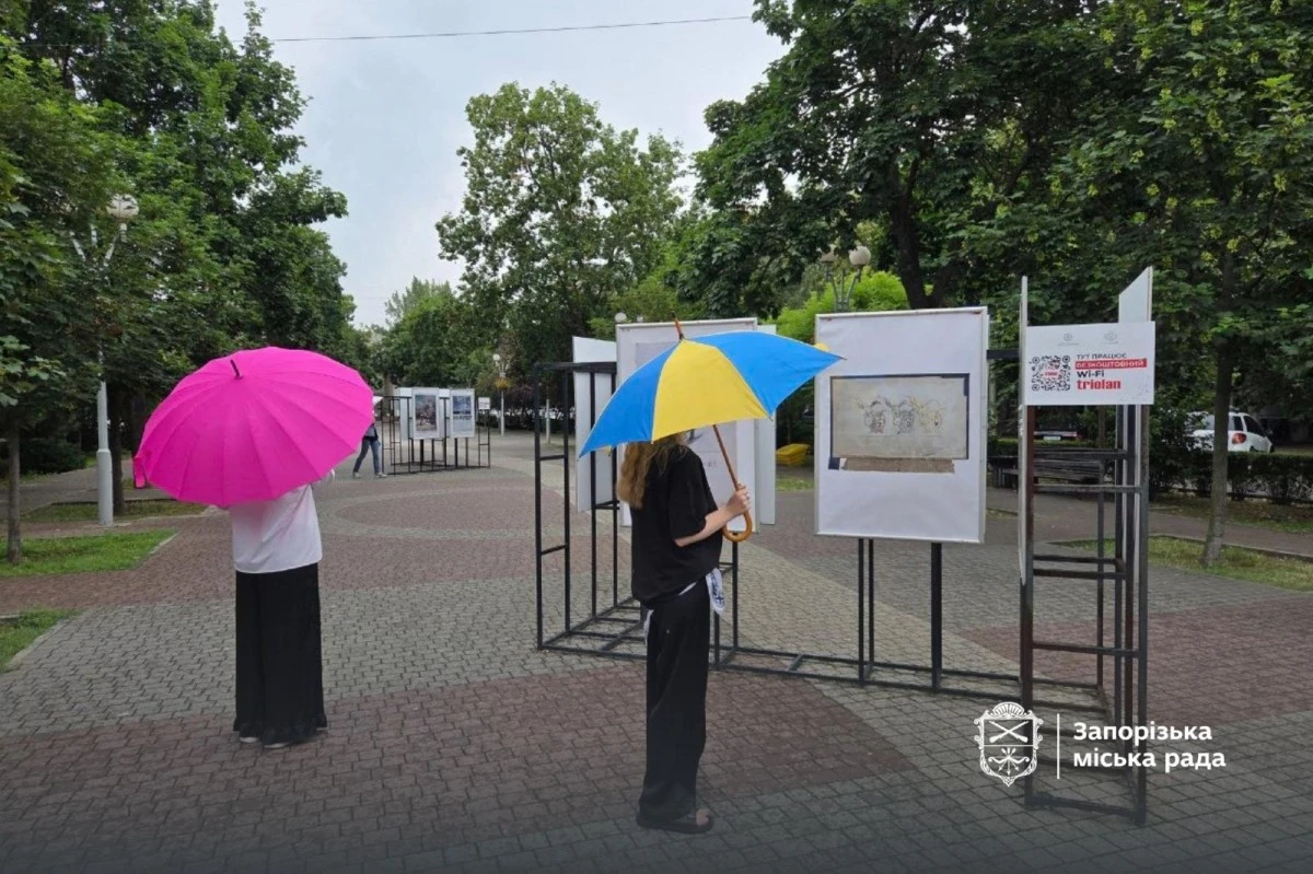 Творчість воїна з Одеси прикрасила вулиці Запоріжжя