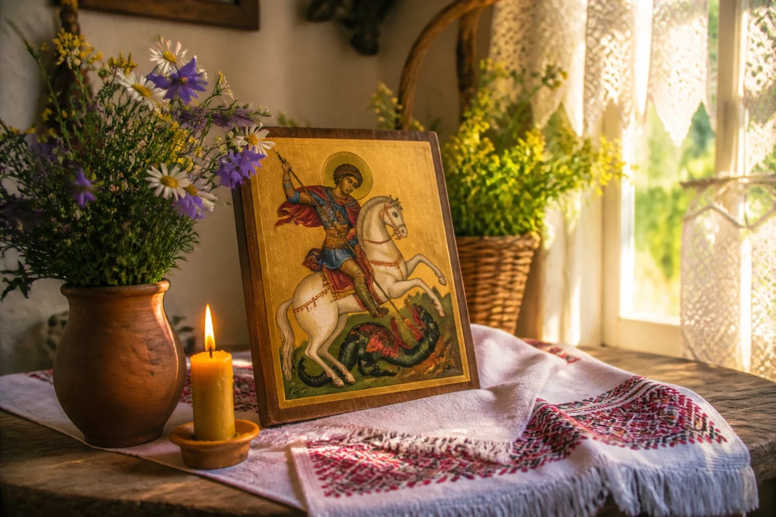 Привітання з днем ангела Юрія