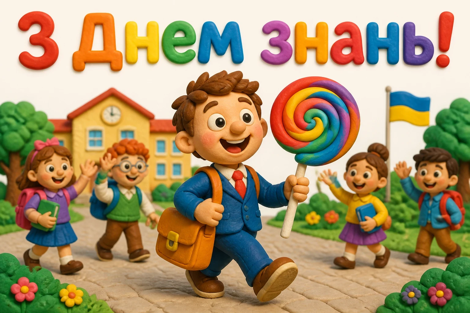 1 вересня день знань привітання