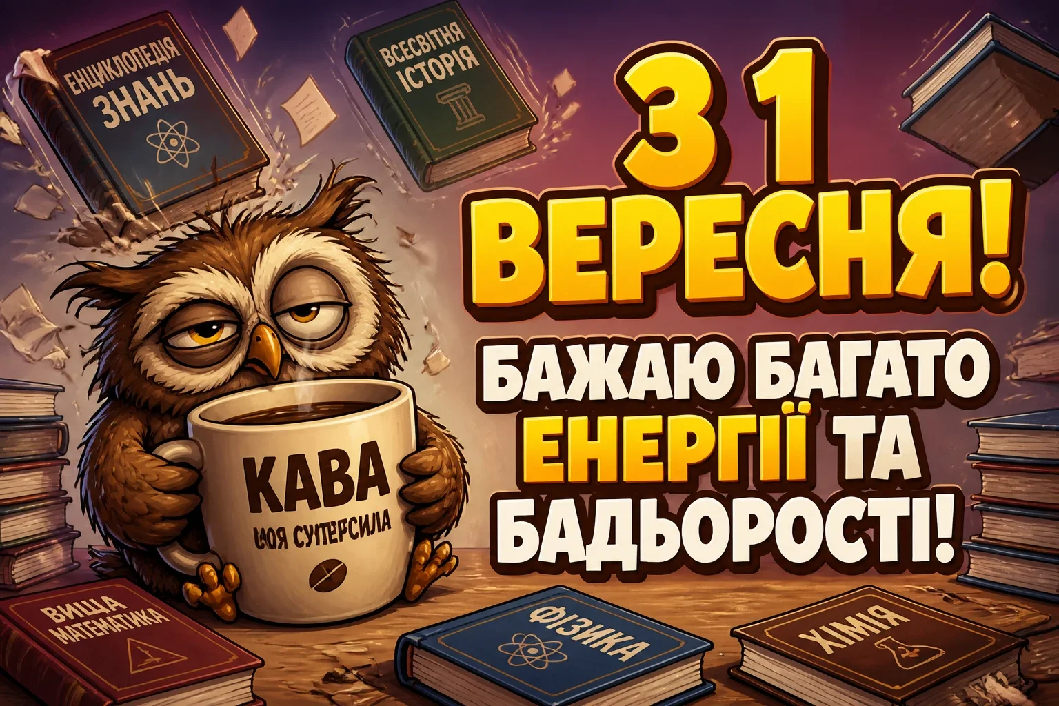 1 вересня день знань привітання