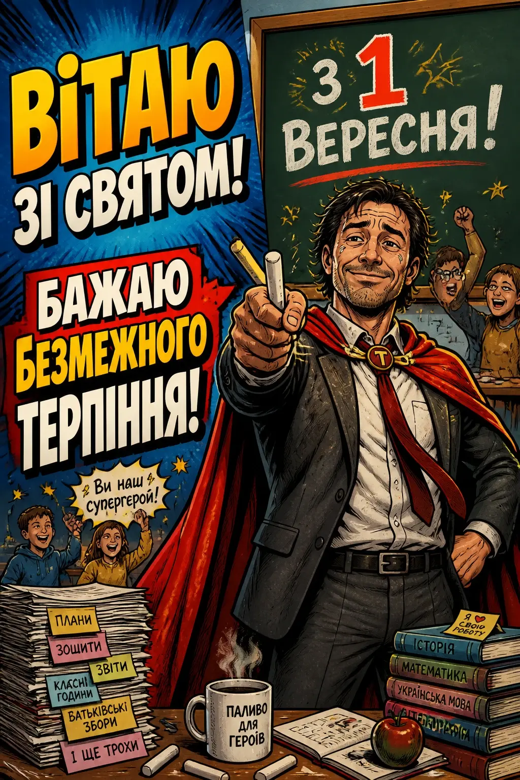 1 вересня день знань привітання
