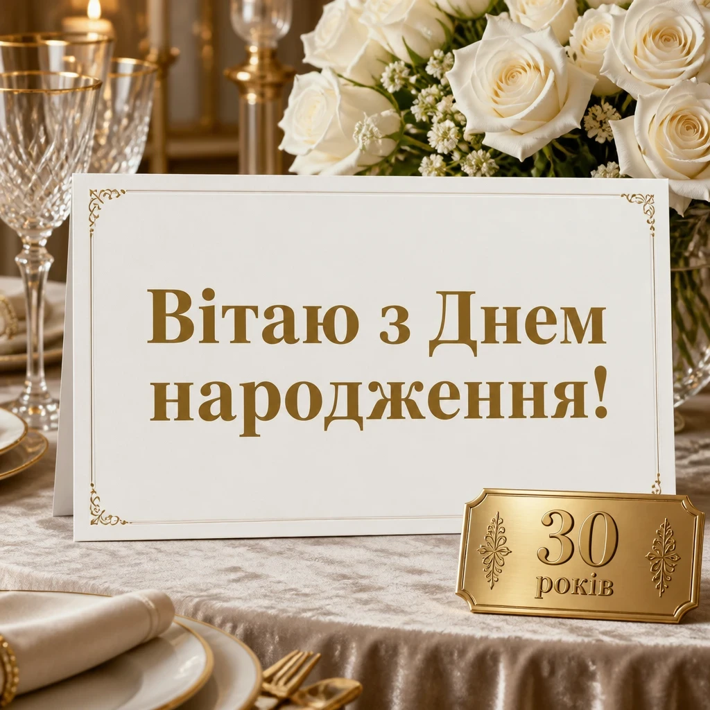 привітання з днем народження 30 років привітання з днем народження 30 років