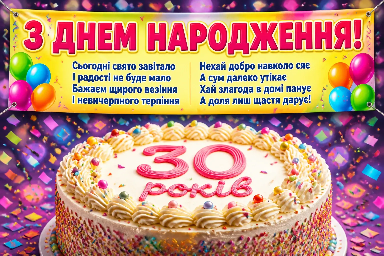 привітання з днем народження 30 років привітання з днем народження 30 років