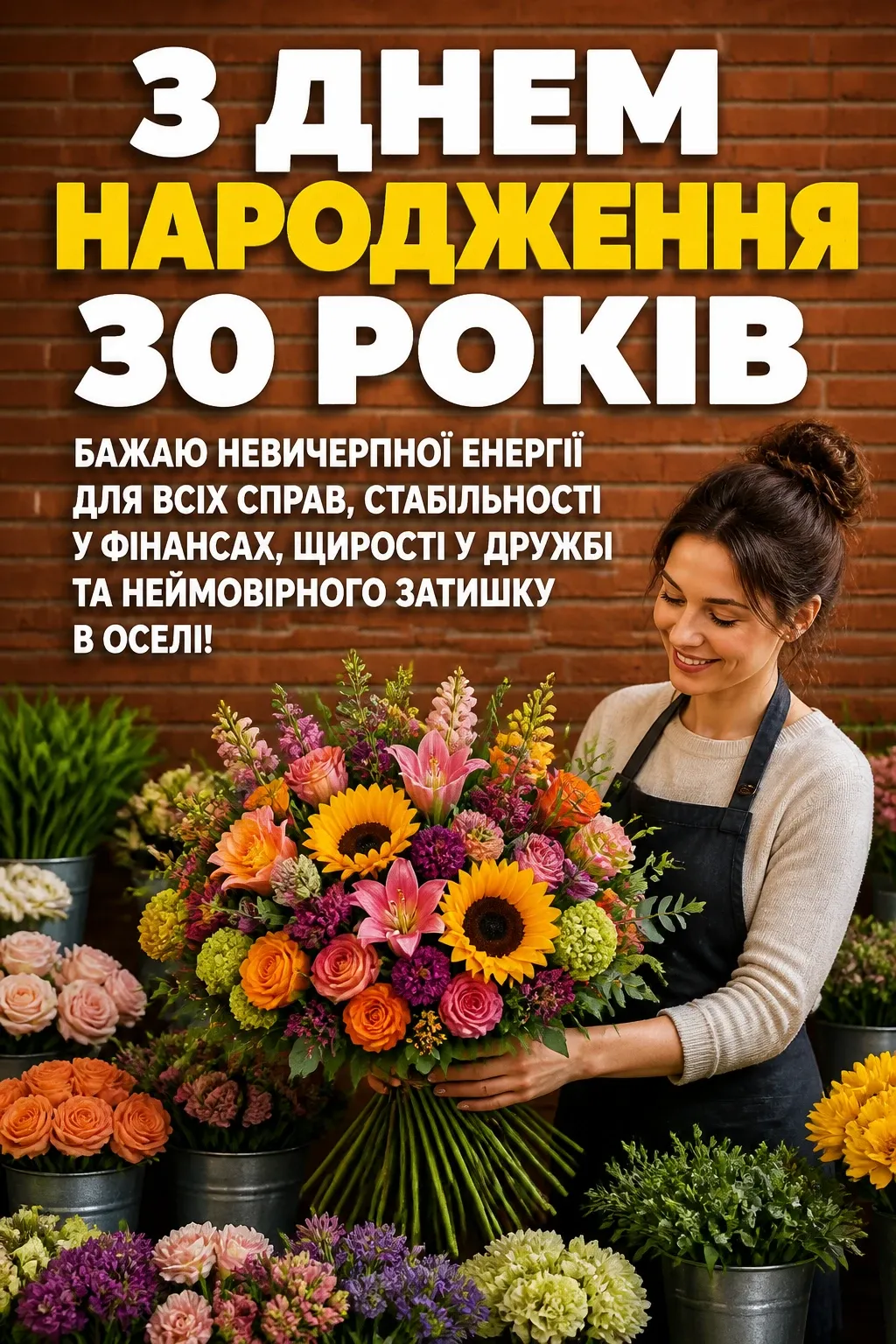 привітання з днем народження 30 років привітання з днем народження 30 років