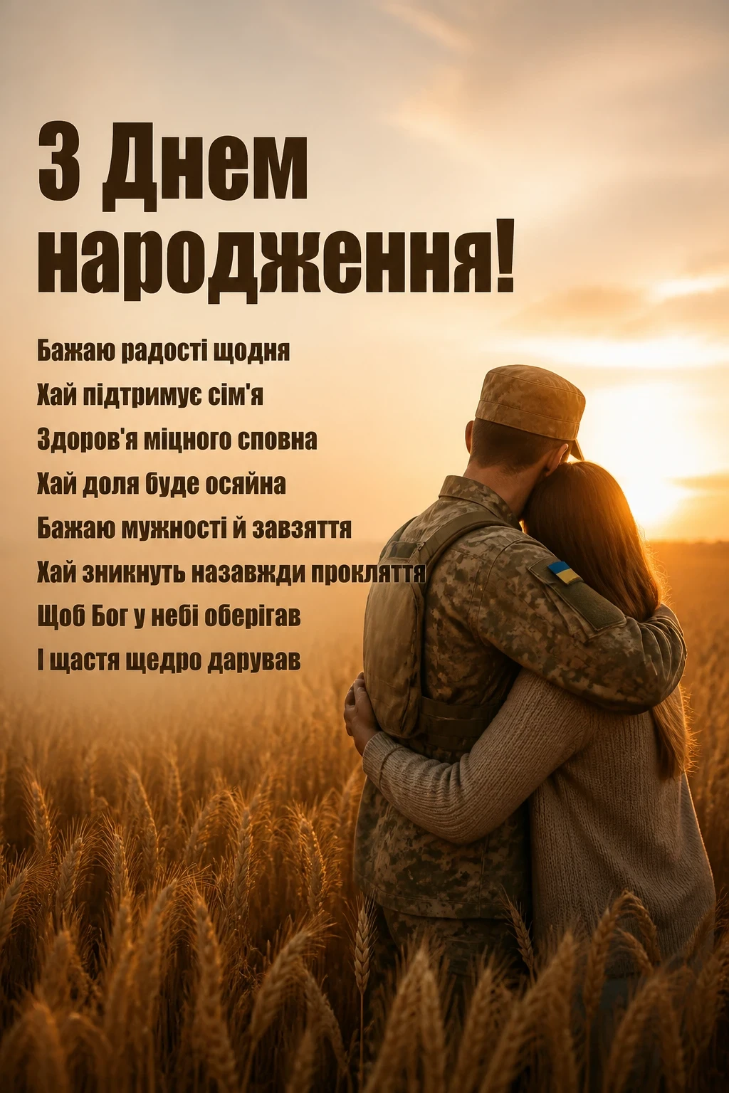 привітання з днем народження воїна зсу привітання з днем народження воїна зсу