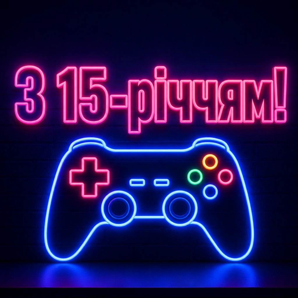 привітання з 15-річчям своїми словами