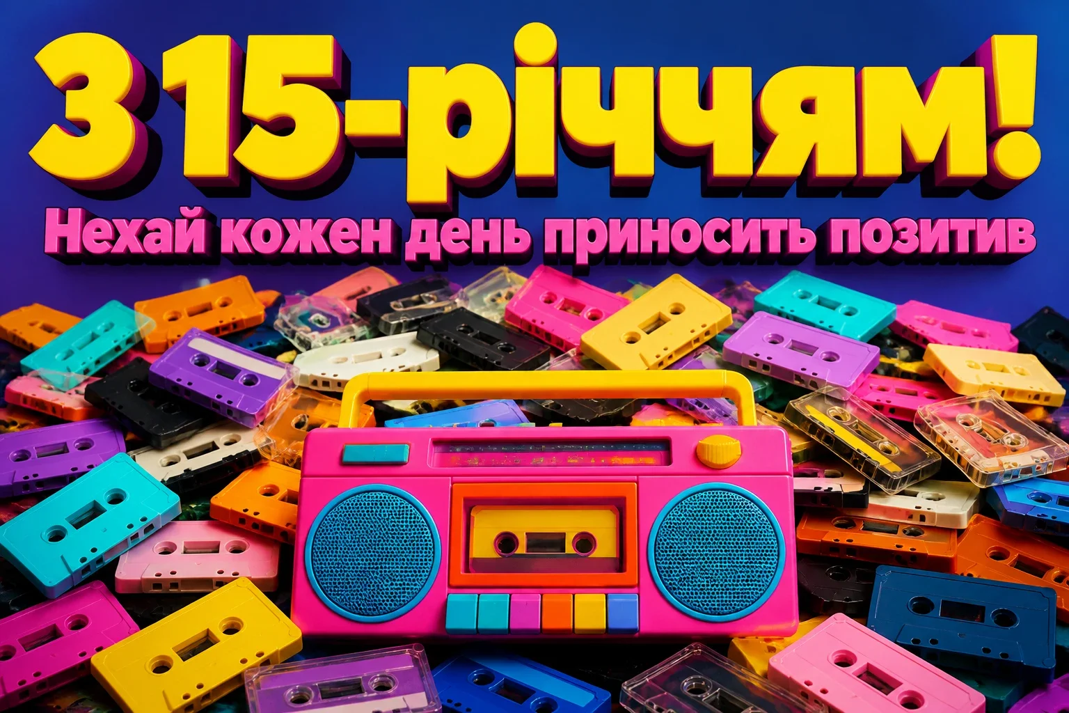 привітання з 15-річчям своїми словами